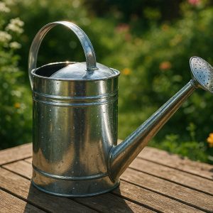 3 Metal Outdoor Watering Can with Long Spout