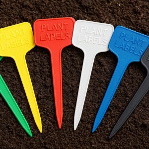 Reusable Plastic Plant Labels for Gardens