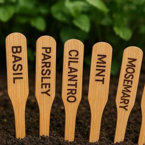 26 Eco Friendly Bamboo Garden Markers